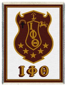 Iota Phi Theta Shield Afghan