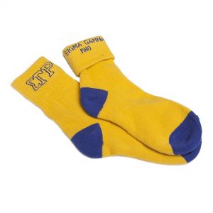 Sigma Gamma Rho Ankle Socks Gold