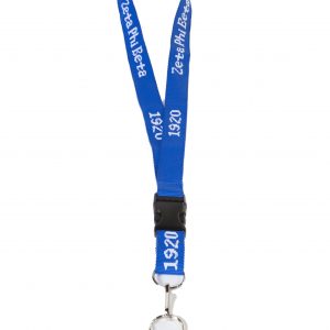 Zeta Phi Beta Woven Lanyard