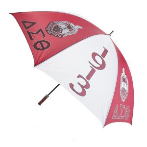 Alternative view of Delta Sigma Theta Jumbo Umbrella