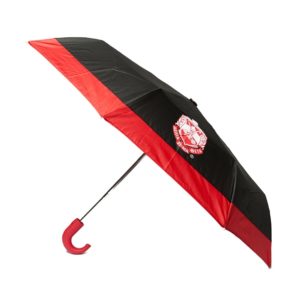 Delta Sigma Theta Large Folding Umbrella Red/Black