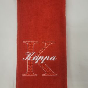 Kappa Alpha Psi Golf Towel Red