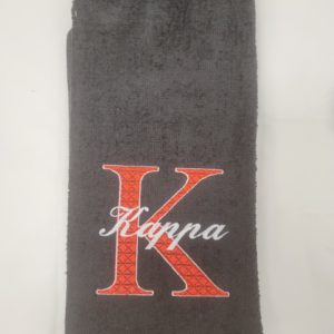 Kappa Alpha Psi Golf Towel Black