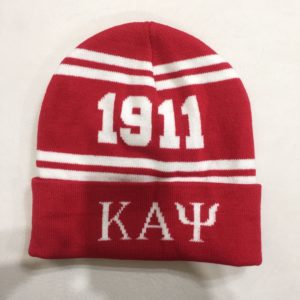 Kappa Alpha Psi Red Beanie Cap