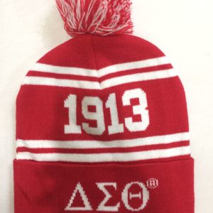 Delta Sigma Theta Red Beanie Hat