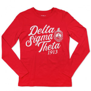 Delta Sigma Theta Long Sleeve Tee