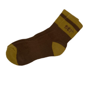 Iota Phi Theta Socks Brown/Old Gold