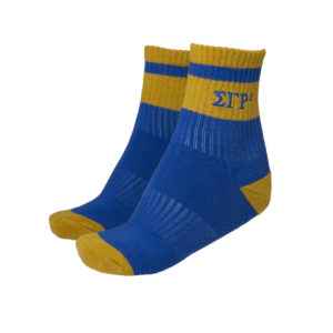 Sigma gamma Rho Socks Blue