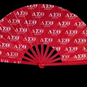 Delta Sigma Theta Clacking Fans Red