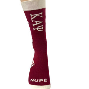 Kappa Alpha Psi Calf Socks/Krimson
